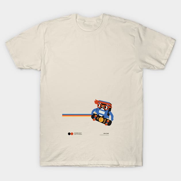 Nostalgic Skaterboy T-Shirt by Paredis